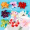 9PCS Hawaiian Flower Hair Clips for Women Hibiscus Flowers Hibiscus Hair Clip